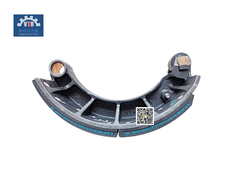 DZ90149346077   后制動蹄總成    Rear brake shoe assembly  HANDE HDZ300 Drive axle braking system SHACMAN X3000 DZ90149346077   后制動蹄總成    Rear brake shoe assembly  HANDE HDZ300 Drive axle braking system SHACMAN X3000